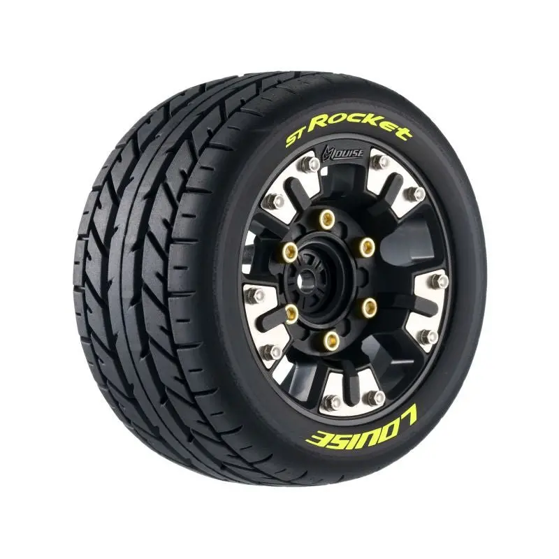 Louise R/C - St-Rocket Soft Mounted Tires, 0" & 1/2" Offset, Removable Hex 12, 14, 17Mm, For Mini Maxx / Xrt 1