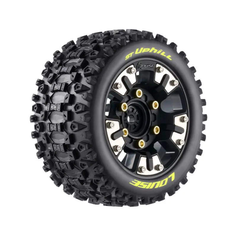 Louise R/C - St-Uphill Soft Mounted Tires, 0" & 1/2" Offset, Removable Hex 12, 14, 17Mm, For Mini Maxx / Xrt 1