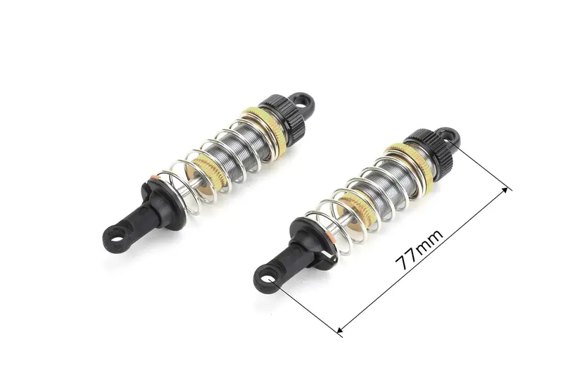 Louise R/C - T410 Rally Aluminum - Rear Shocks, 2Pc 1