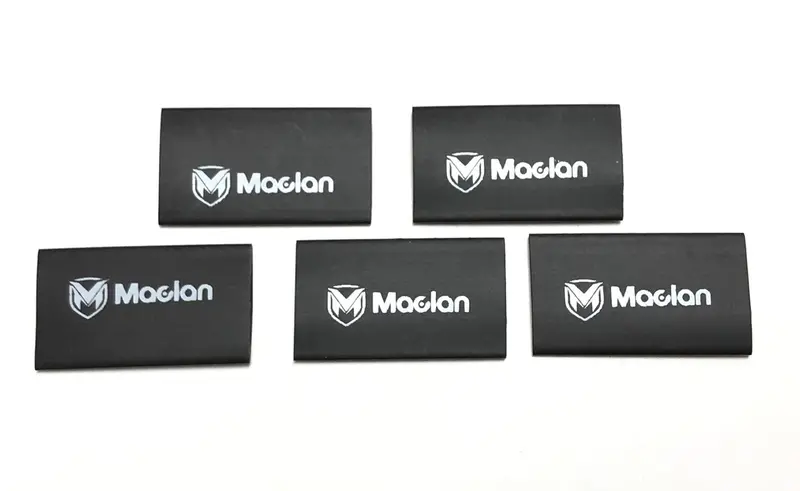 Maclan Racing - Cable Management Shrink Wrap (5 Pcs Per Bag), 40Mm X24mm 1