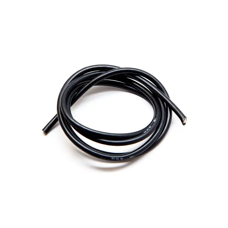 Maclan Racing - Maclan 12Awg Black Flex Silicon Wire (3') 1