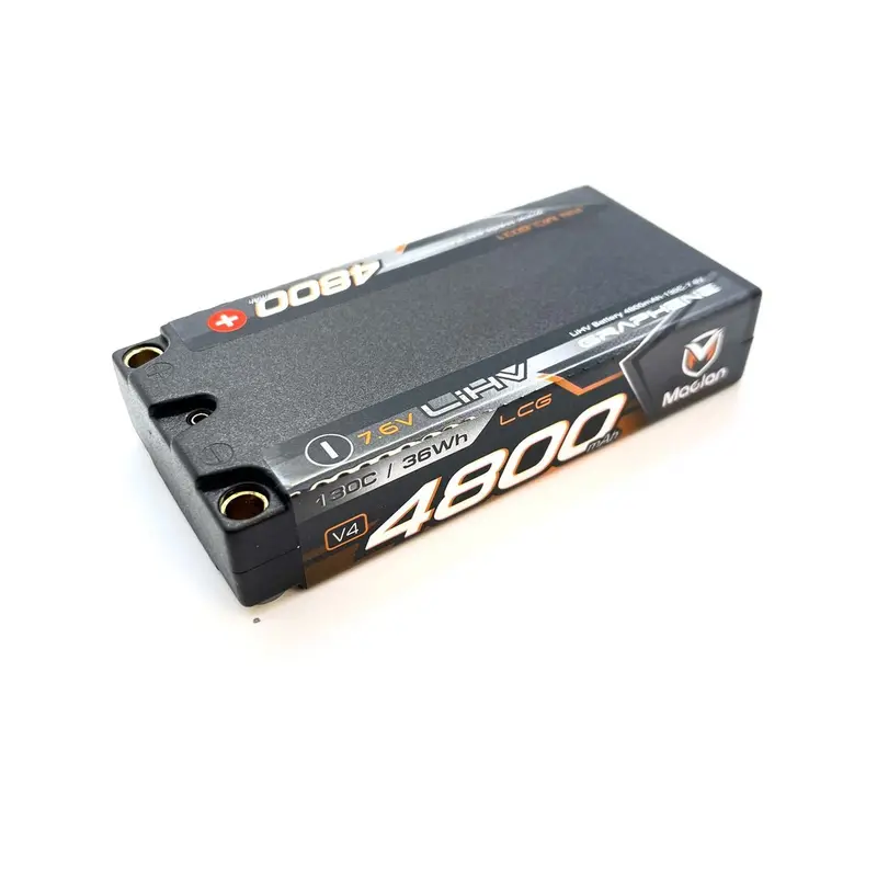 Maclan Racing - Maclan Racing Graphene V4 Hv 2S Lcg Shorty 4800Mah 1