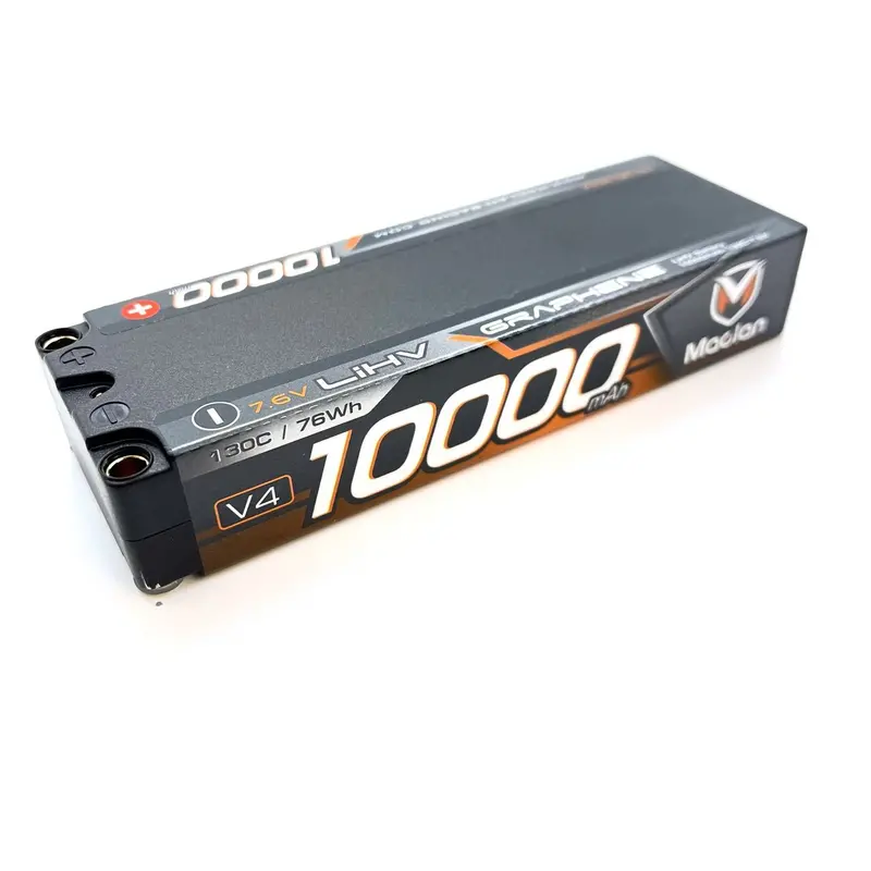 Maclan Racing - Maclan Racing Graphene V4 Lipo Hv 2S Stick Battery, 10000Mah 1