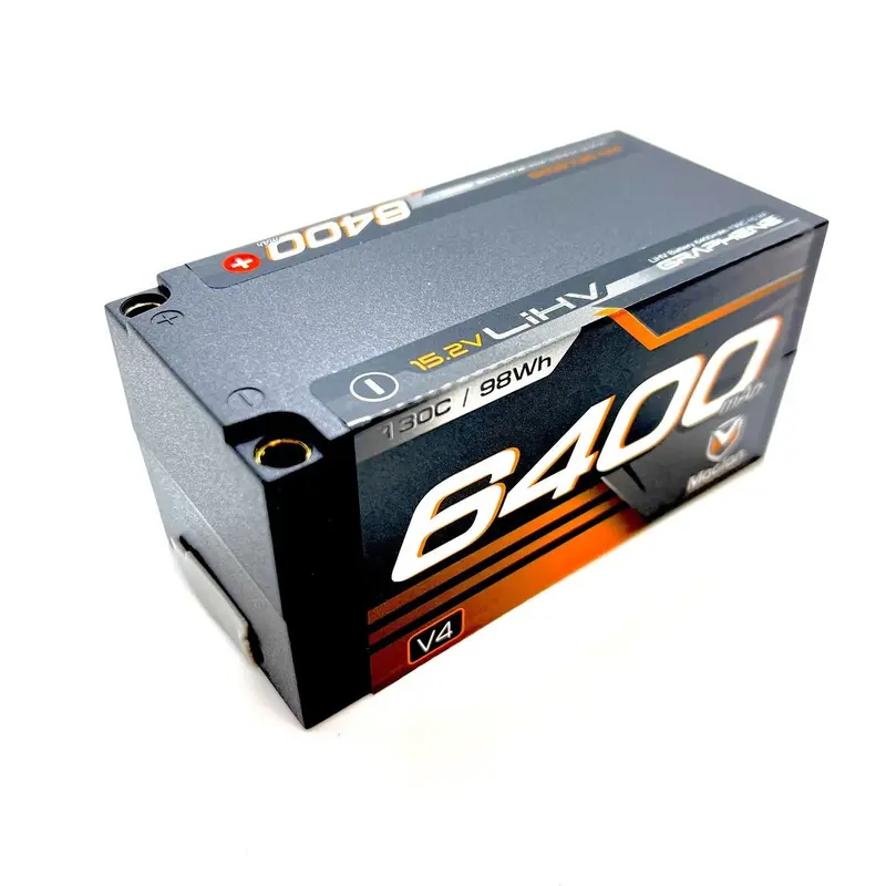Maclan Racing - Maclan Racing Lipo Graphene V4 Hv 4S Shorty Battery, 6400Mah 1