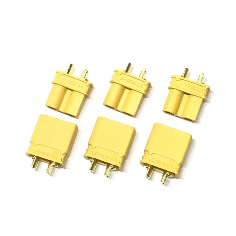 Maclan Racing - Xt30u Connectors 3 Female + 3 Male 1