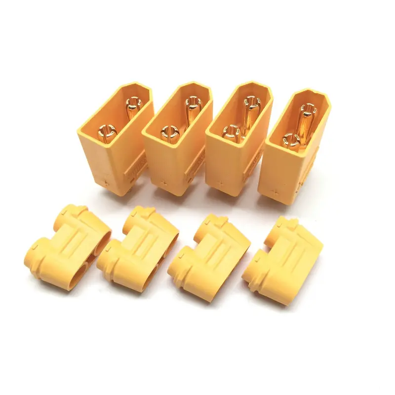 Maclan Racing - Xt90 Connectors (4) Male Only 1