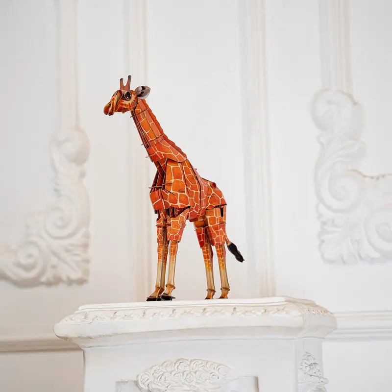 Make Bug - Giraffe 3D Craft Paper Puzzle 1