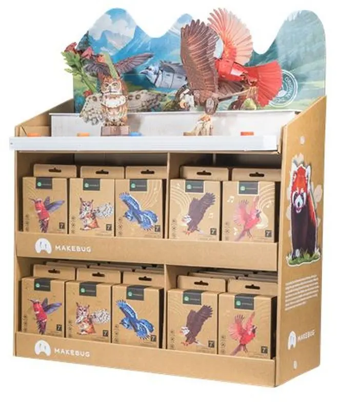 Make Bug - Sky Echo Merchandiser With 50 Birds 1