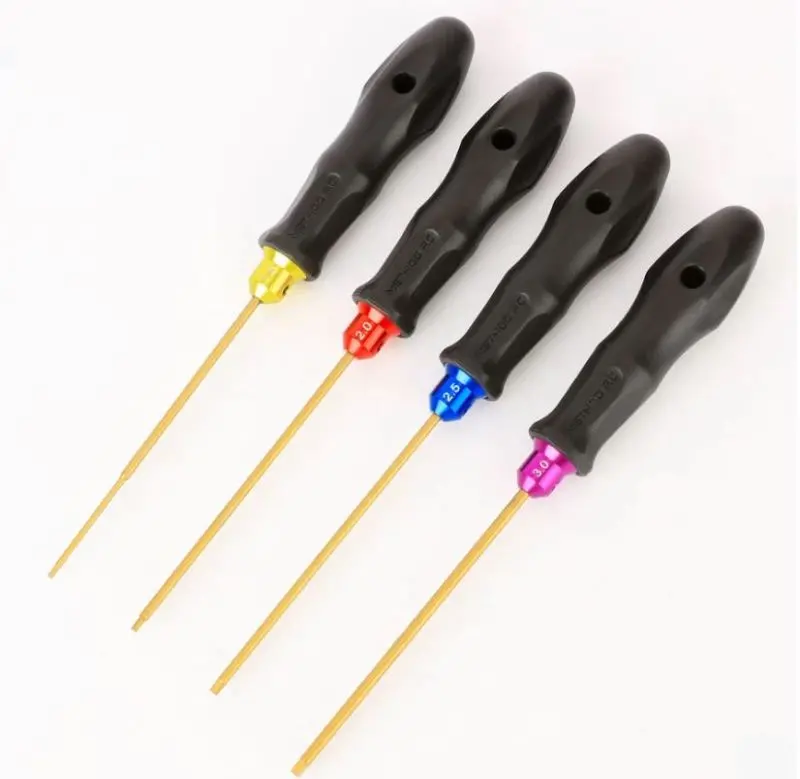 Method R/C Tools - 4 Piece Metric Hex Driver Set (1.5, 2.0, 2.5, 3.0Mm) 1