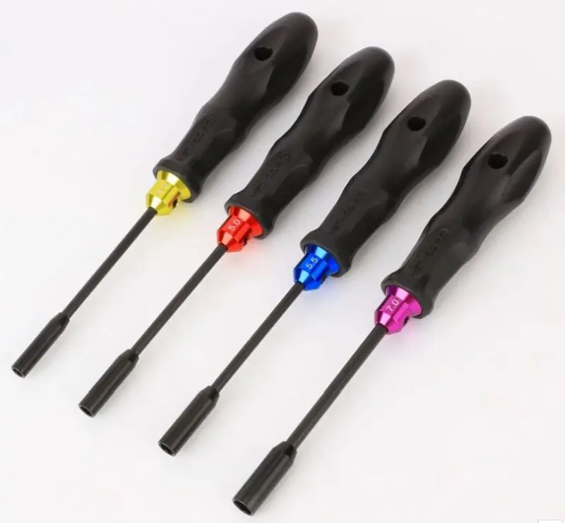 Method R/C Tools - 4 Piece Metric Nut Driver Set (4.0, 5.0, 5.5, 7.0Mm) 1