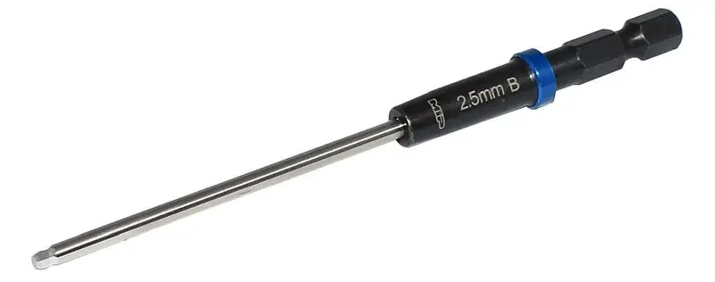Mip - Moore's Ideal Products - 2.5Mm Ball Speed Tip Hex Driver Wrench, Gen 2 1