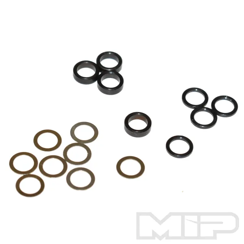 Mip - Moore's Ideal Products - 5Mm Steel Spacer Kit, .25Mm, 1.0Mm, & 2.3Mm 1
