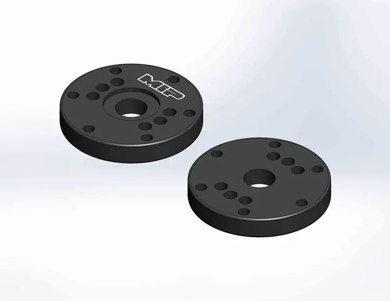 Mip - Moore's Ideal Products - Bypass1 Pistons, 6-Hole, 16Mm (2Pcs), Mugen 1/8Th 1