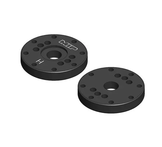 Mip - Moore's Ideal Products - Mip Bypass1 Hi-Flow Piston's, 8-Hole X 1.2Mm, 1/8Th Scale, (2) 1