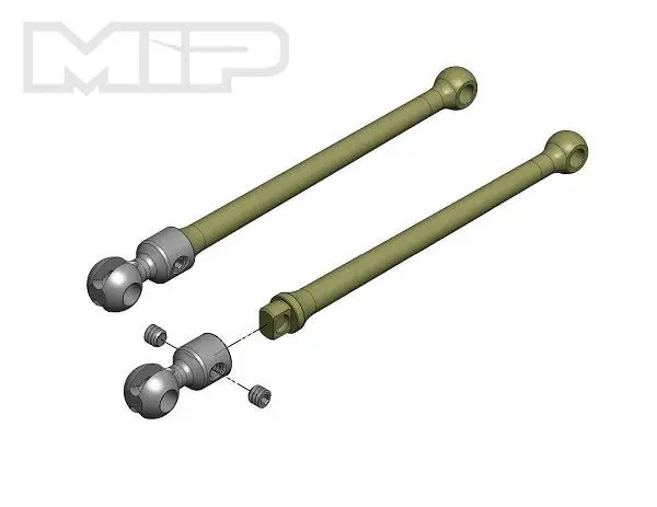 Mip - Moore's Ideal Products - Pucks 13.5 Bi-Metal Bone, Rear, 69Mm, For Tekno Eb410 (2) 1