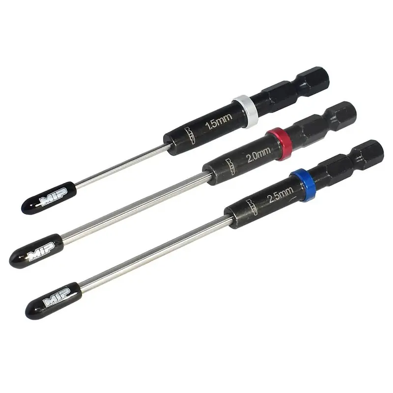 Mip - Moore's Ideal Products - Speed Tip Hex Driver Wrench Set, Gen 2, Metric (3), 1.5Mm, 2.0Mm, 2.5Mm 1