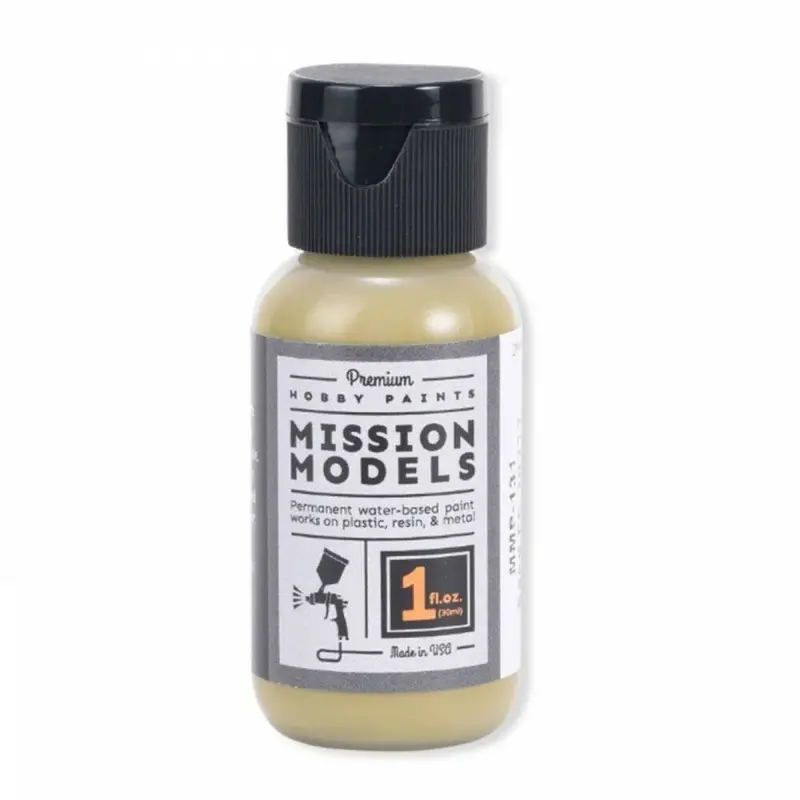 Mission Models - Acrylic Model Paint, 1Oz Bottle Sand  Fs 30277   Merdec 1