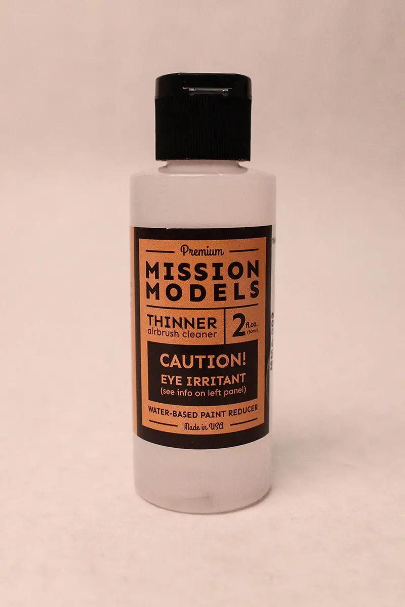 Mission Models - Rc Paint 2 Oz Bottle Thinner / Reducer 1