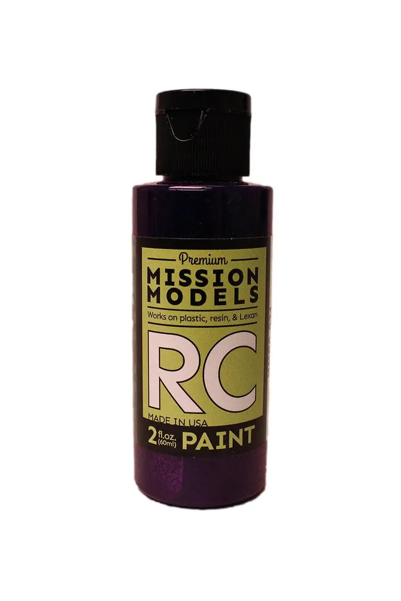 Mission Models - Water-Based Rc Paint, 2 Oz Bottle, Iridescent Purple 1