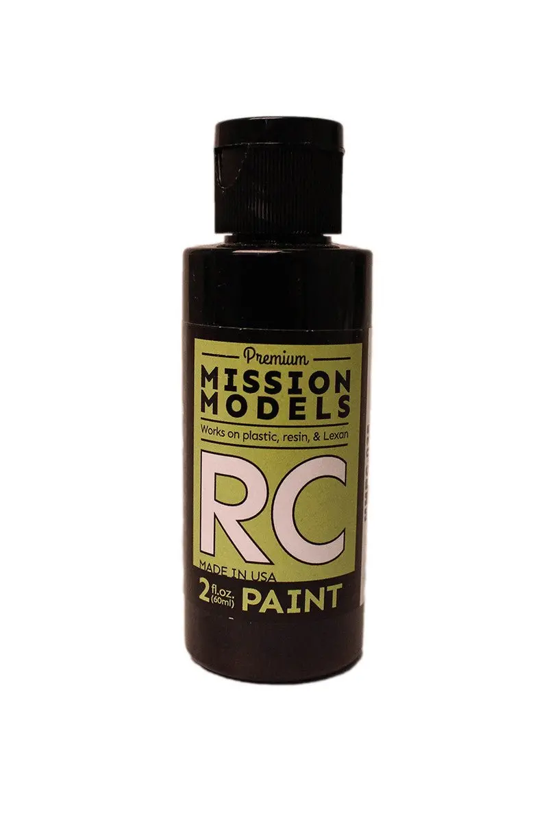 Mission Models - Water-Based Rc Paint, 2 Oz Bottle, Pearl Black 1