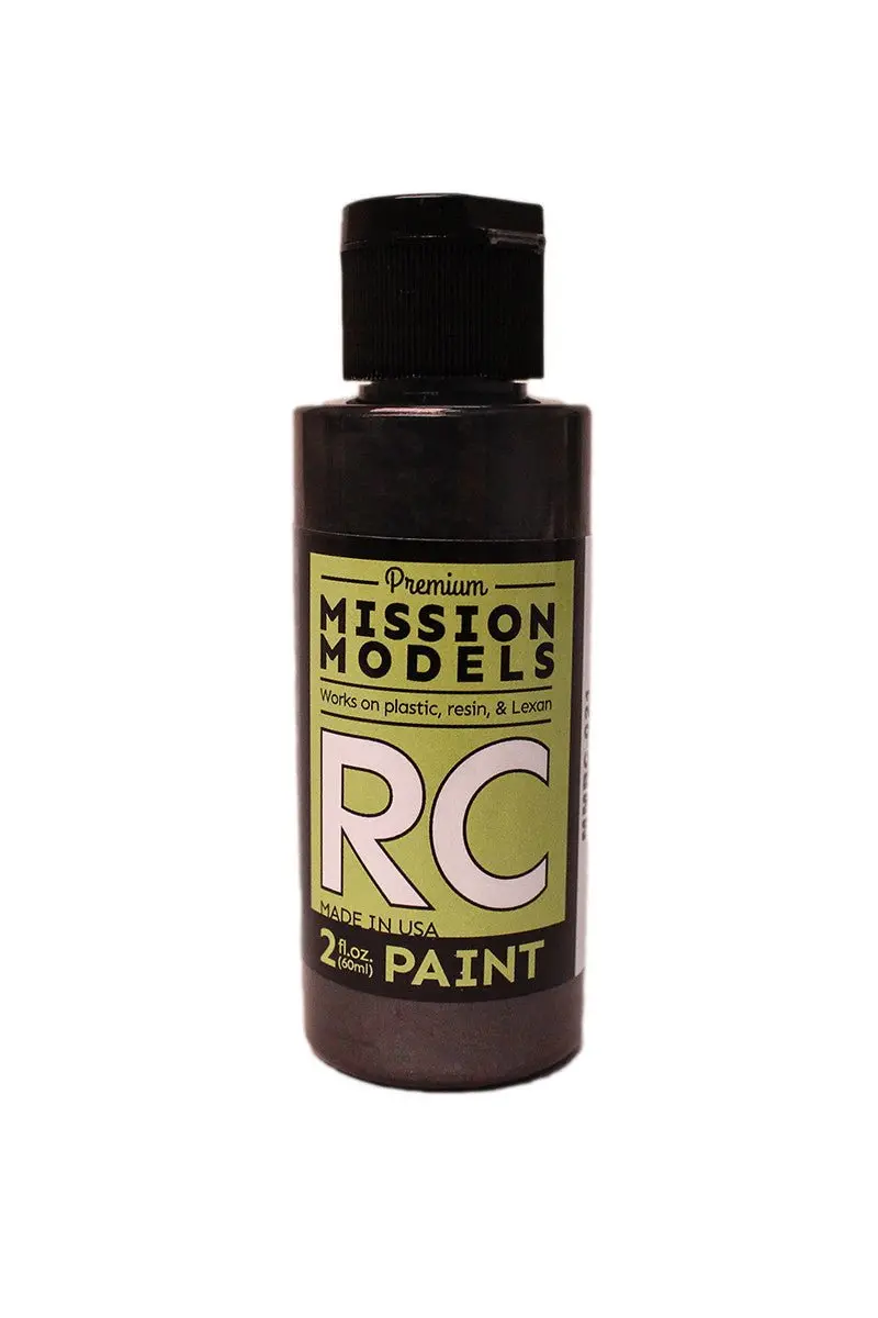 Mission Models - Water-Based Rc Paint, 2 Oz Bottle, Pearl Charcoal 1