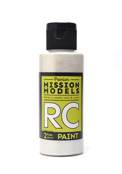 Mission Models - Water-Based Rc Paint, 2 Oz Bottle, Pearl White 1