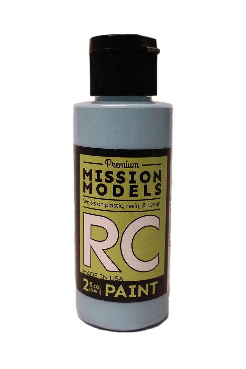 Mission Models - Water-Based Rc Paint, 2 Oz Bottle, Sky Blue 1