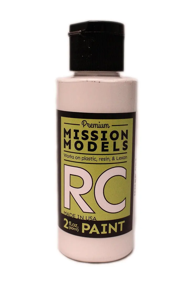Mission Models - Water-Based Rc Paint, 2 Oz Bottle, White 1