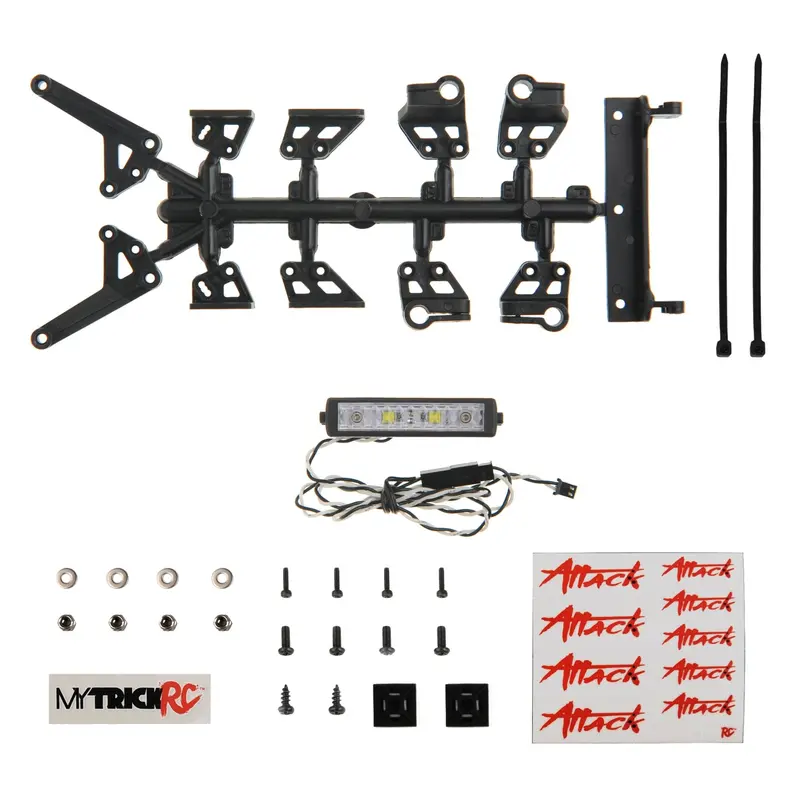 Mytrickrc - 2" High Power Light Bar Kit - 1-2" High Power Light Bar With Mounting Brackets And Hardware 1