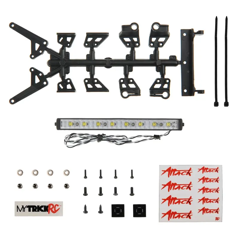 Mytrickrc - 5" High Power Light Bar Kit - 1-5" High Power Light Bar With Mounting Brackets And Hardware 1