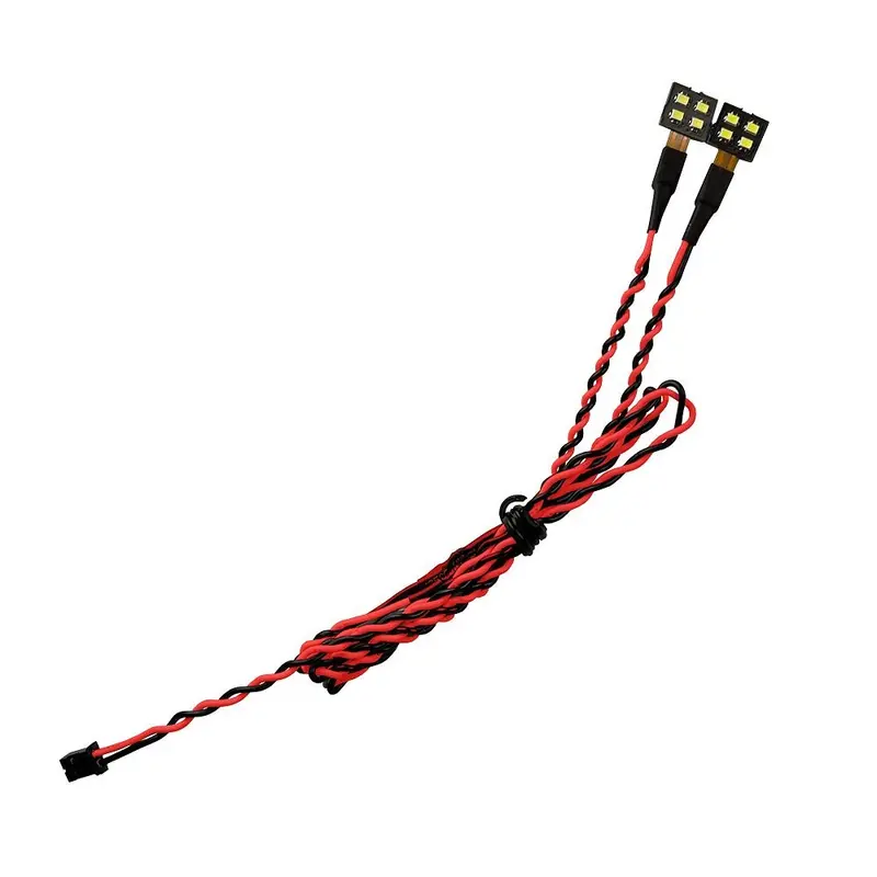 Mytrickrc - Attack 9Mm 4-Led Square Wafer, Red 1