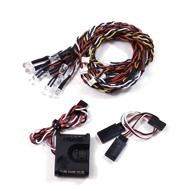 Mytrickrc - Attack Vintage 1402 Light Bar Kit With 1-Sq-1 Controller, 12-Leds, 2 Backfire 1