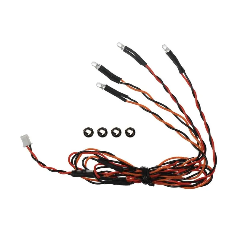 Mytrickrc - Red/Orange Quad Led, 3Mm - 2-Red And 2-Orange On A Single Lead 1