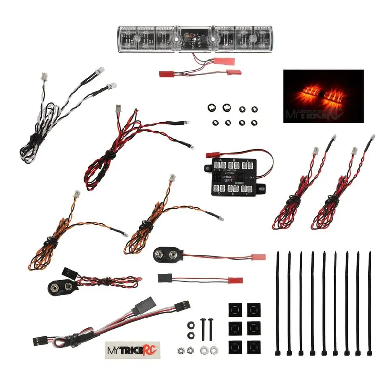 Mytrickrc - Utility Deluxe Light Bar Kit- Utility Basic + Utility Overhaul Flasher 1