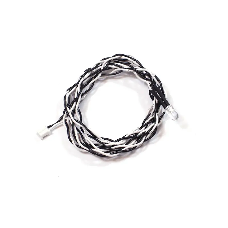 Mytrickrc - White 43" Large Airplane Led - 1-Led With Extended 43" Lead 1