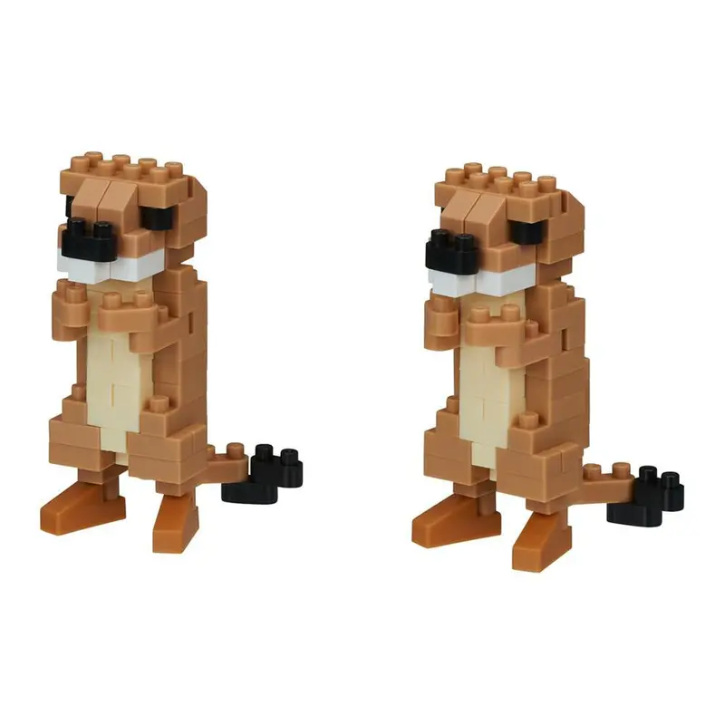 Nanoblock - Prairie Dogs "Animals" Nanoblock Collection Series 1