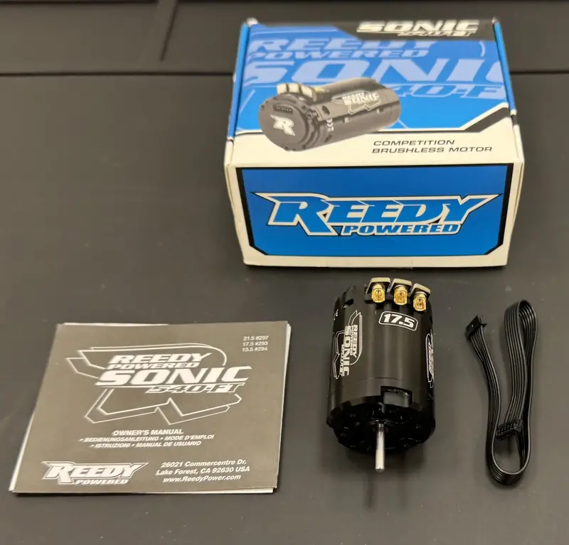Open Box Reedy Sonic 540-Ft 17.5 Competition Brushless Motor, Fixed Timing 1