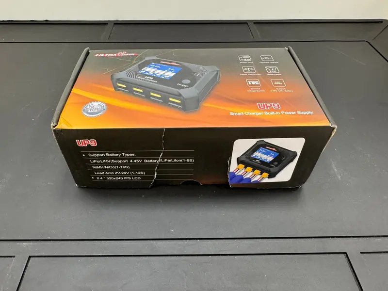 Open Box Up9 Ac 100W / Dc 200W Four Port Multi-Chemistry Ac/Dc Smart Charger 1