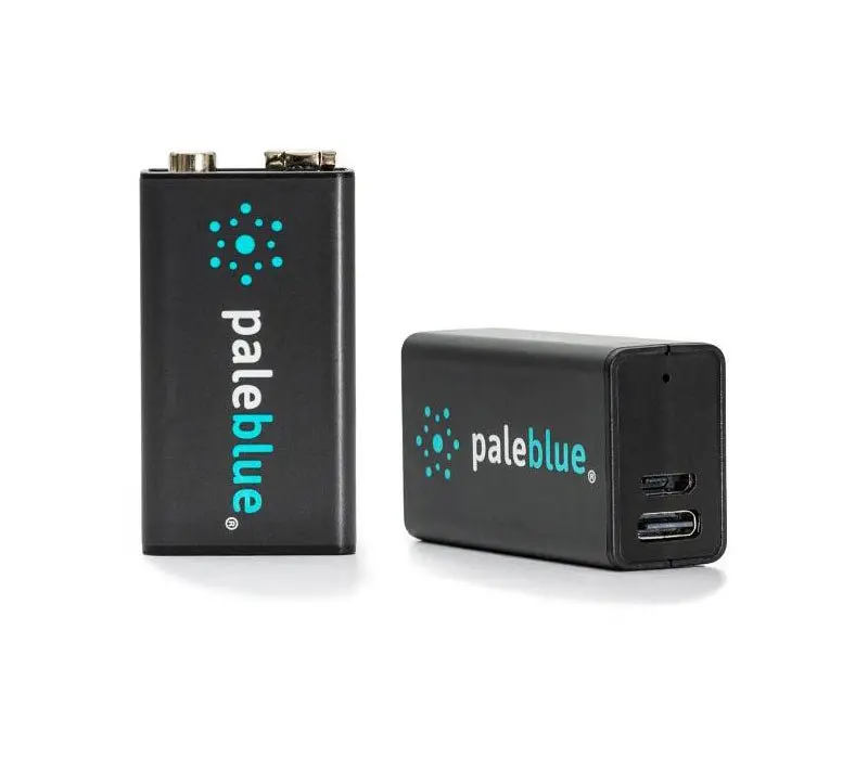 Pale Blue Earth - Pale Blue Lithium Ion Rechargeable 9V Batteries 2Pk 1