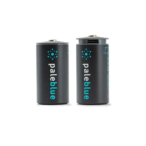 Pale Blue Earth - Pale Blue Lithium Ion Rechargeable C Batteries 2Pk 1