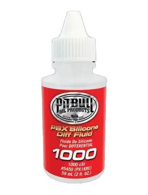 Pit Bull Tires - Pbx Silicone Differential Fluid, 1000Cst 2Oz Bottle 1