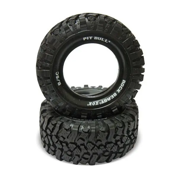 Pit Bull Tires - Rock Beast Xor B/Sc 2.2/3.0 Komp Kompound W/Foam (Ultra Soft) 1