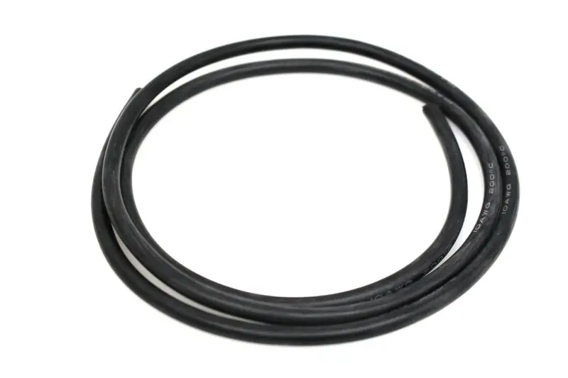 Play Steam - 10 Gauge Silicone Wire, 3' Black 1