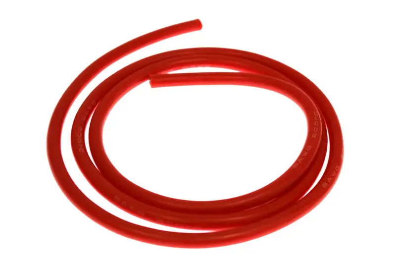 Play Steam - 8 Gauge Silicone Wire, 3' Red 1