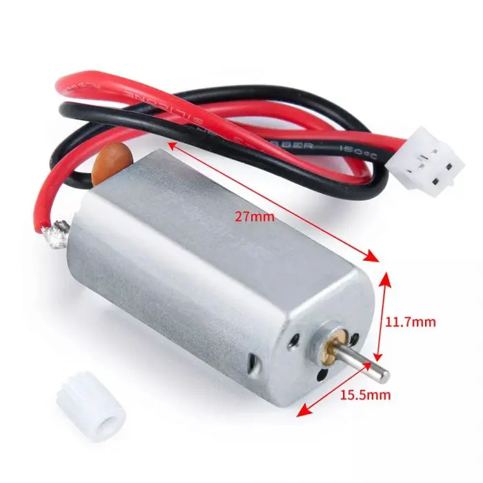 Power Hobby - 050 High Torque Motor W/11T Gear Mount, For Axial Scx24 2