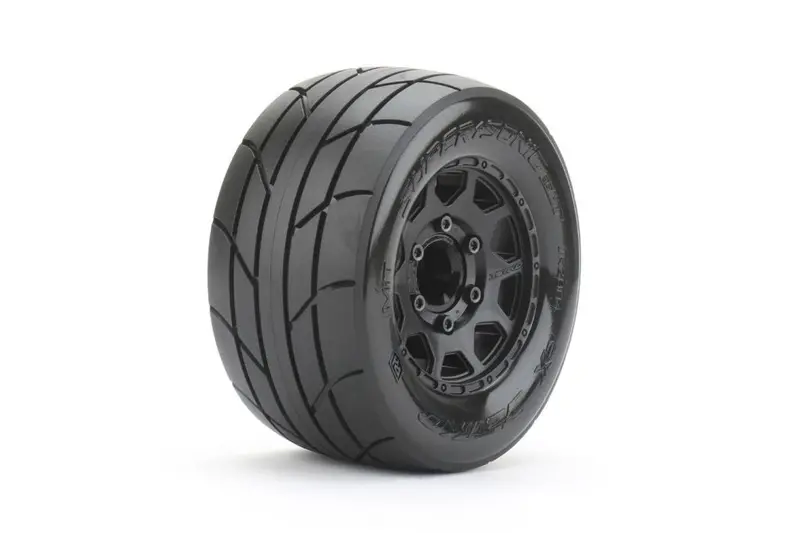 Power Hobby - 1/10 2.8 Mt Super Sonic Belted Tires (2) W/Removable Hex Wheels 1