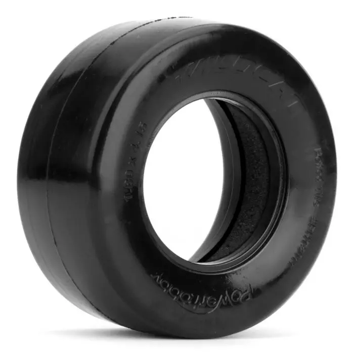 Power Hobby - 1/10 Wildcat Belted Rear 2.2"/3.0" Drag Racing Tires Soft 1