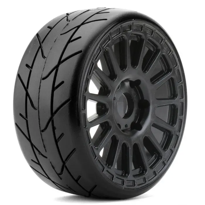 Power Hobby - 1/8 Gt Atomic Belted Pre-Mounted Tires 17Mm Hard Compound 1