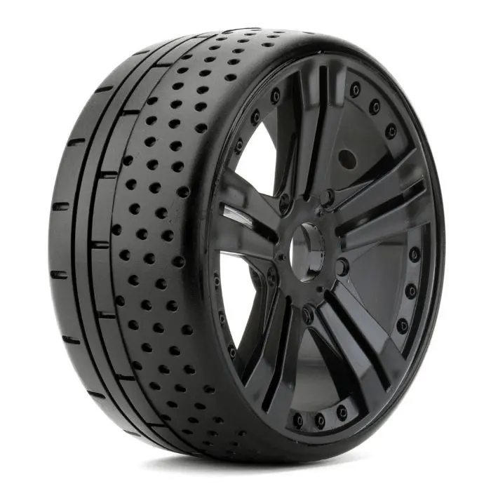 Power Hobby - 1/8 Gt Diablo Belted Pre-Mounted Tires 17Mm Soft Compound 1