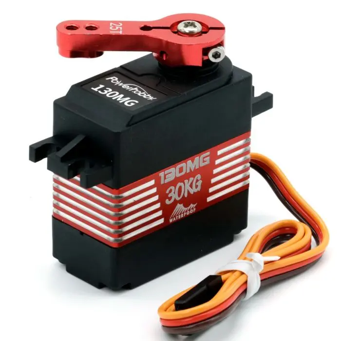 Power Hobby - 130Mg 1/10 30Kg High Speed Torque Metal Gear Waterproof Hv Servo 1